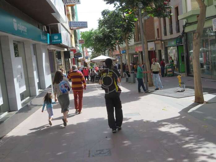 Zona comercial de Los Llanos de Telde/TA.